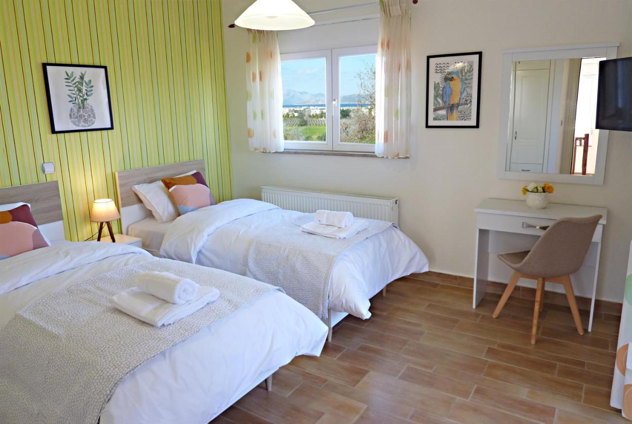 Panoramic Sea View Villa 4 Min To Beach Tigaki 외부 사진